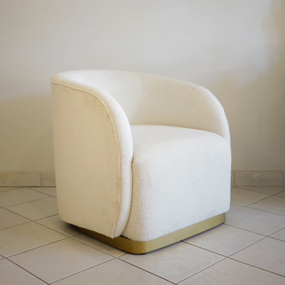 Cocoon Boucle Accent Chair