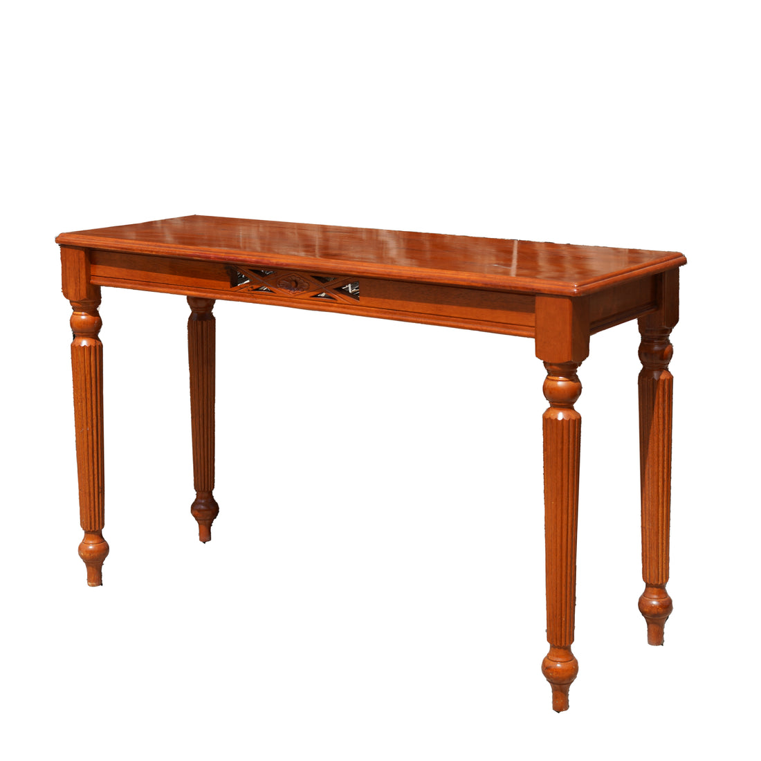 Light Wooden Brown Console