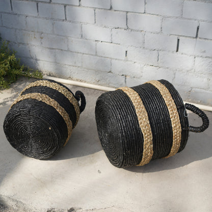 Pair of Weaved Basket