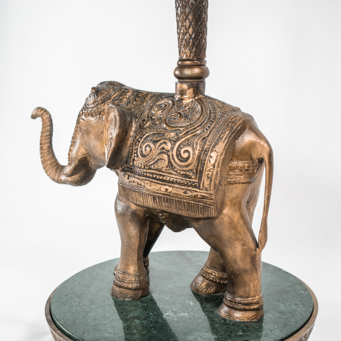 80s Vintage Elephant Side Table