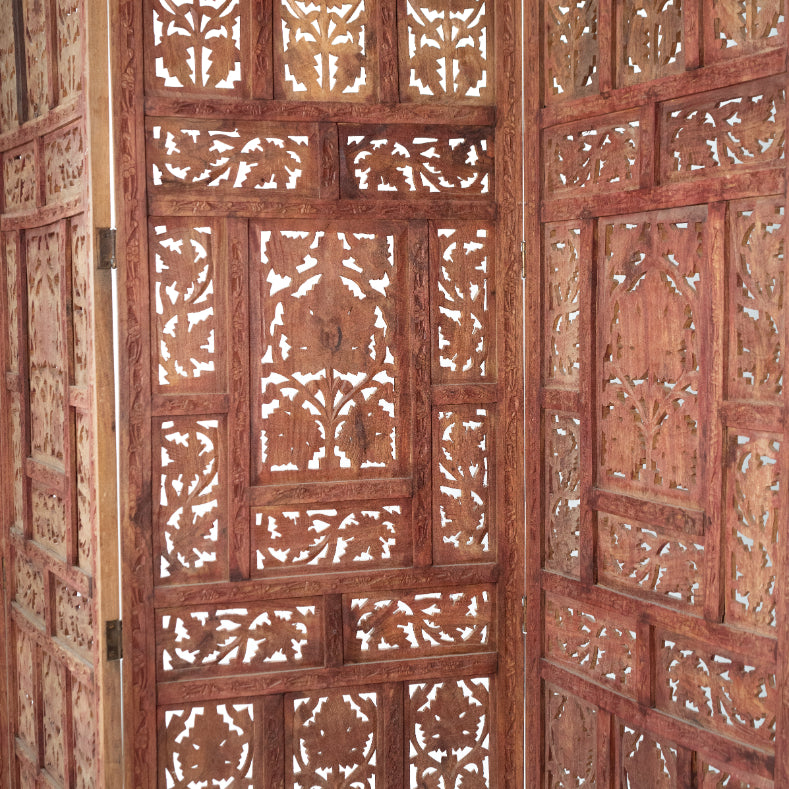 Carved Wooden Partition