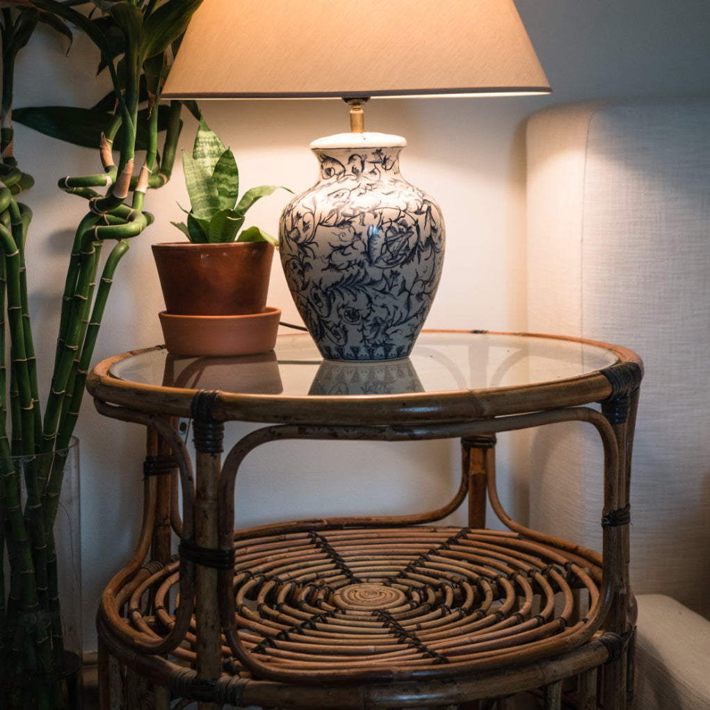 Rattan Side Table