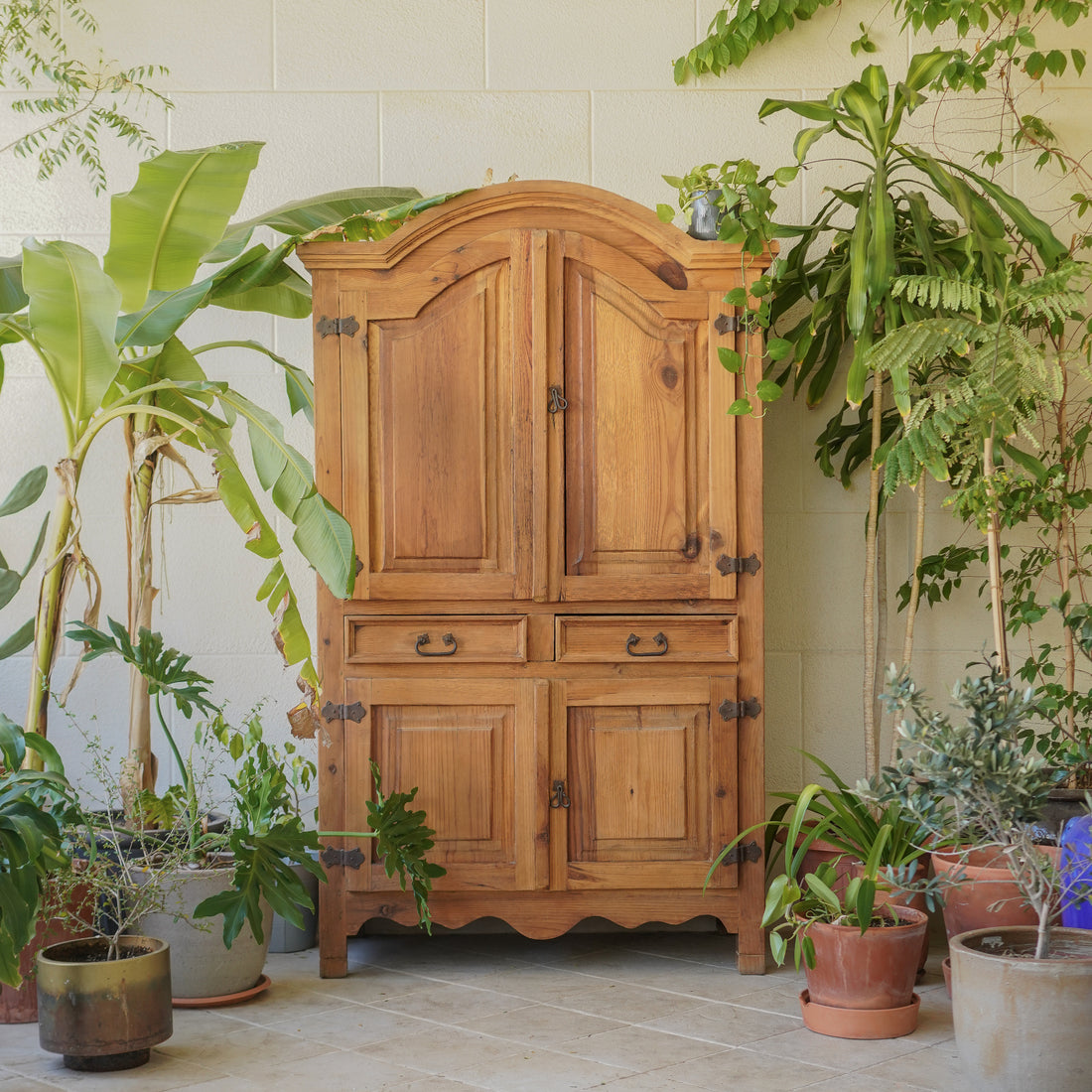 Solid Wood Armoire