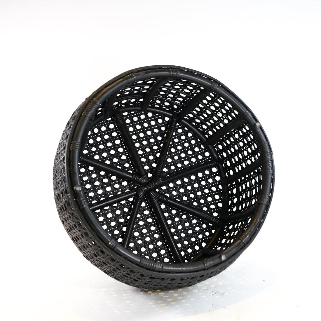 Black Bamboo Rattan Coffee Table - Sirdab - Light &amp; Living