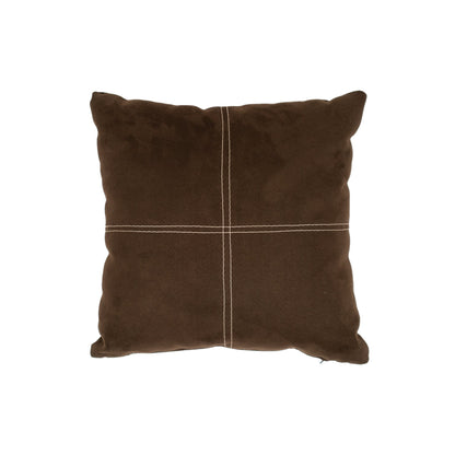 Brown Square Cushion Cover - Sirdab - Sirdab