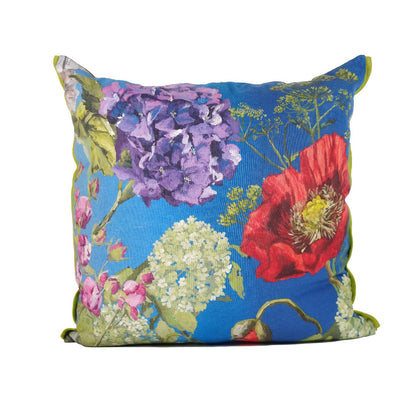 Designers Guild Linen Floral Cushion - Sirdab - Designers Guild