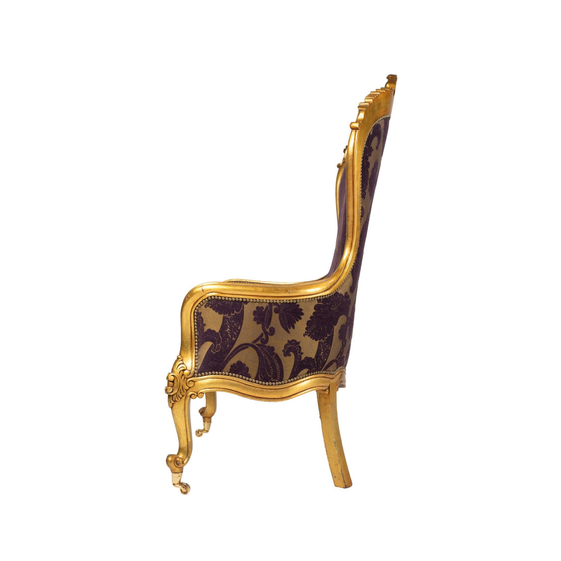 Golden Bordered Lounge Chair - Sirdab - Unknown