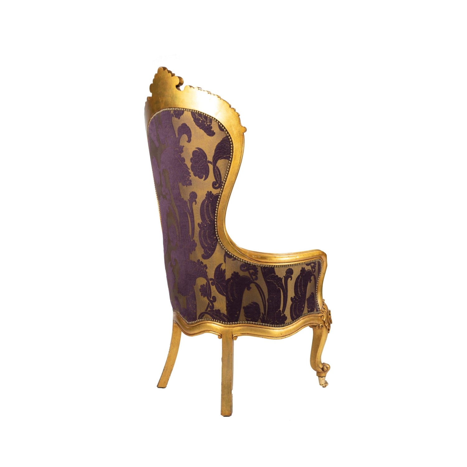 Golden Bordered Lounge Chair - Sirdab - Unknown