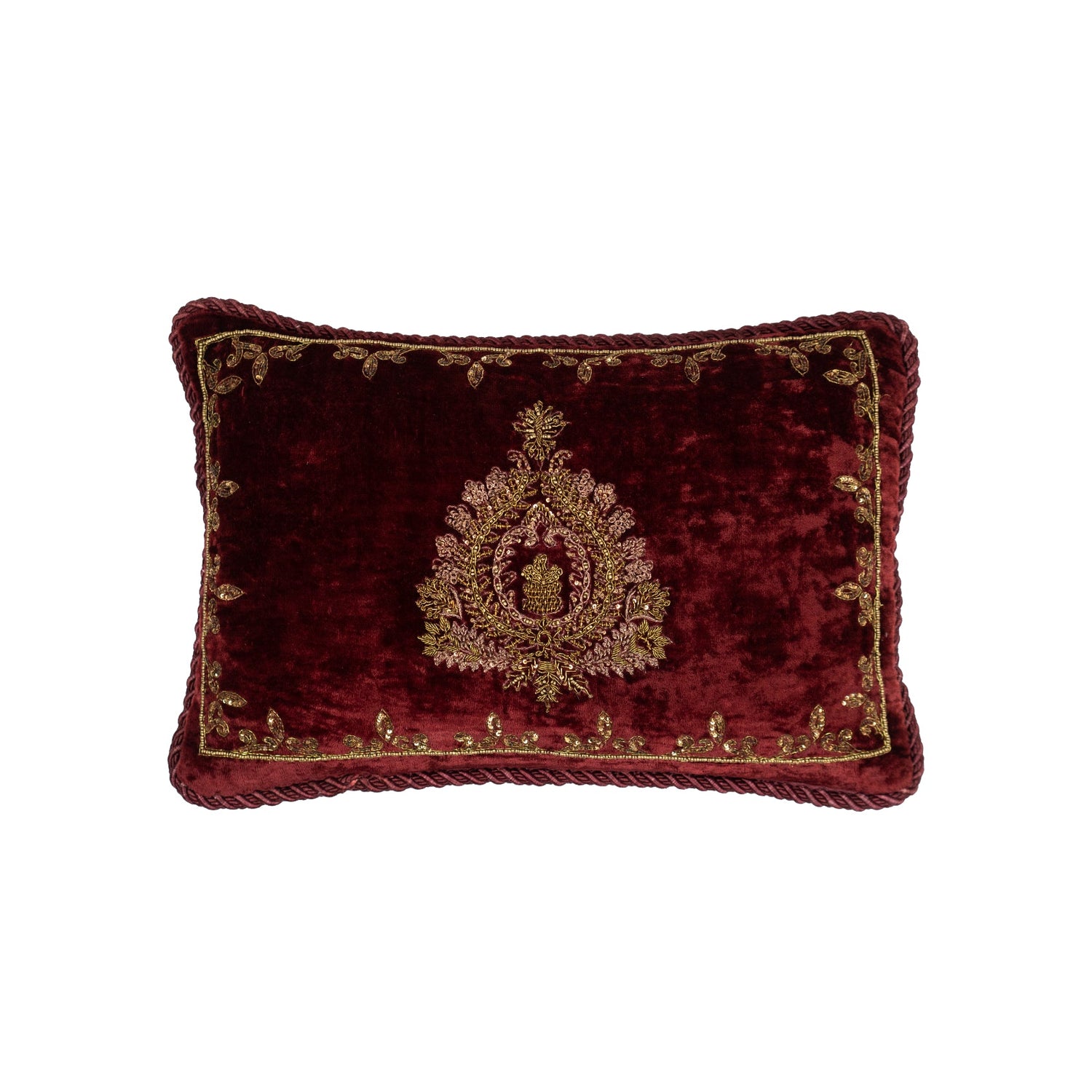 Maroon Small Pillow - Sirdab - Unknown
