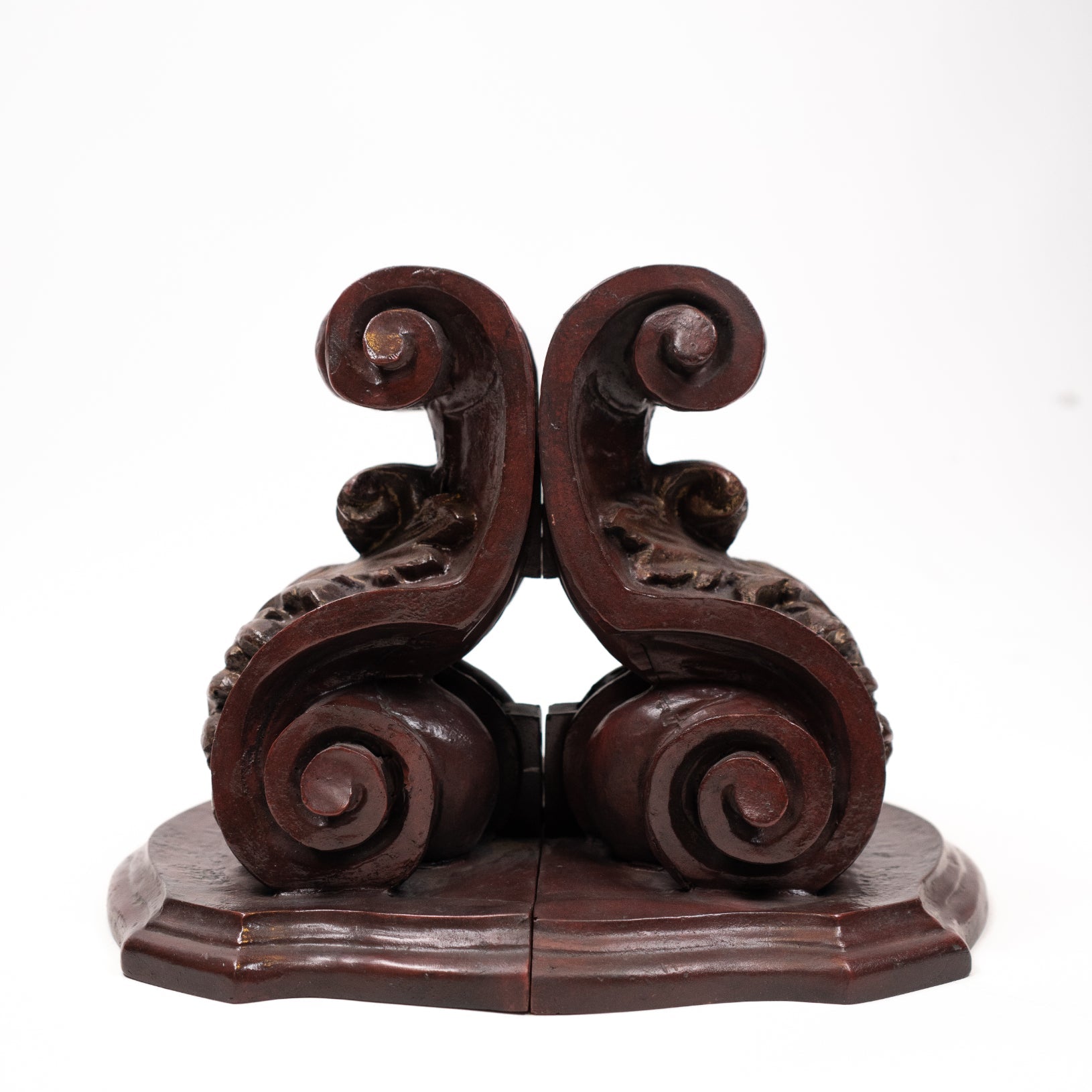 Pair of Carved Wooden Wall Bracket - Sirdab - Unknown