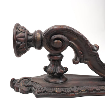 Pair of Finely Carved Wood Wall Bracket - Sirdab - Unknown