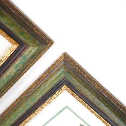 Pair of Green Frames - Sirdab - Unknown