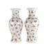 Pair of Jingdezhen Porcelain Butterfly Vase - Sirdab - Chinese Arts