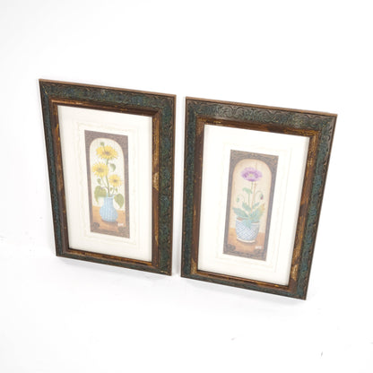 Pair of Wooden Carved Frames - Sirdab - Unknown