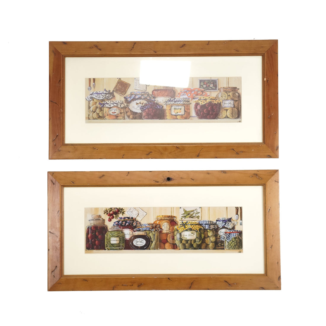 Pair of Wooden Long Frames - Sirdab - Unknown