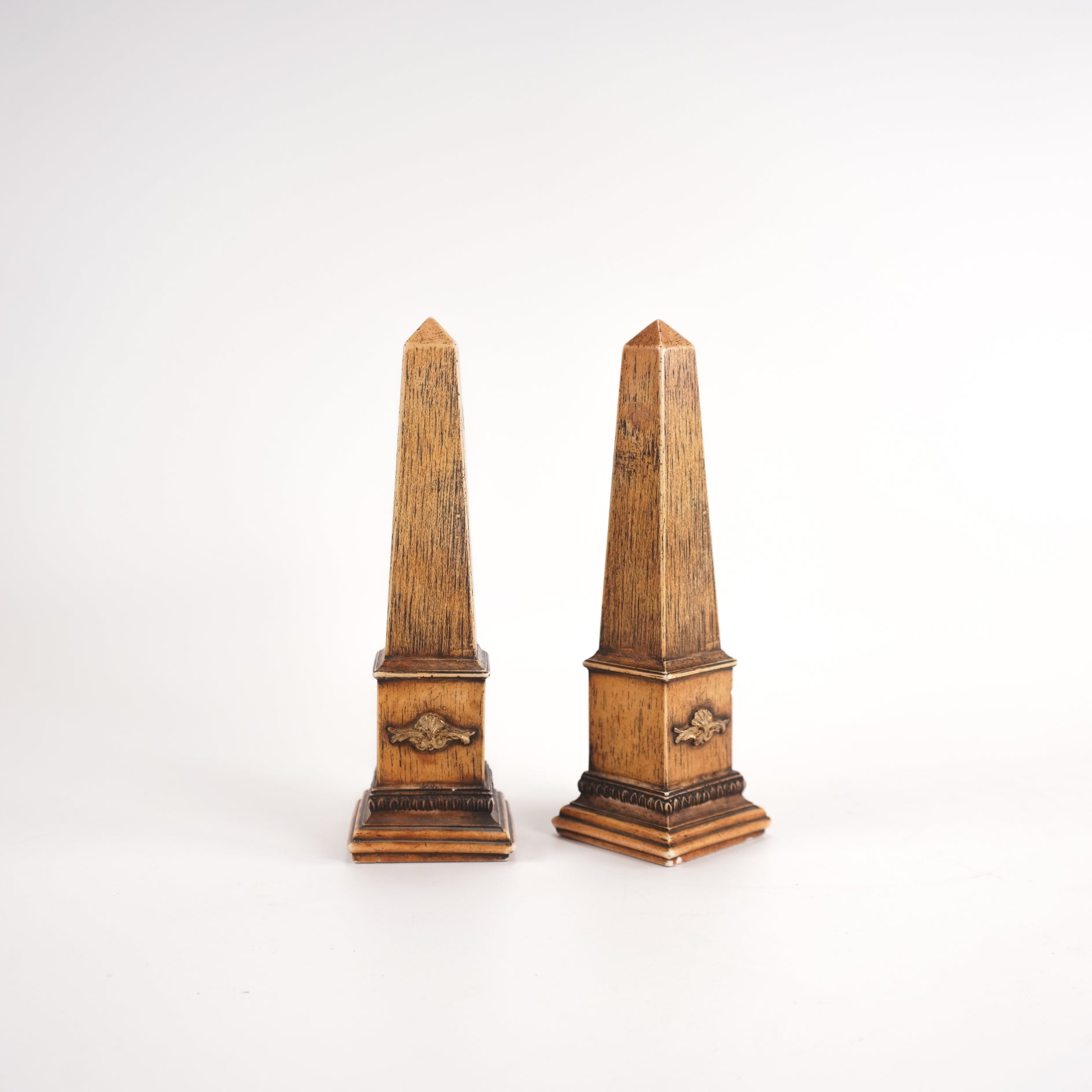 Pair of Wooden Obelisk - Sirdab - Unknown