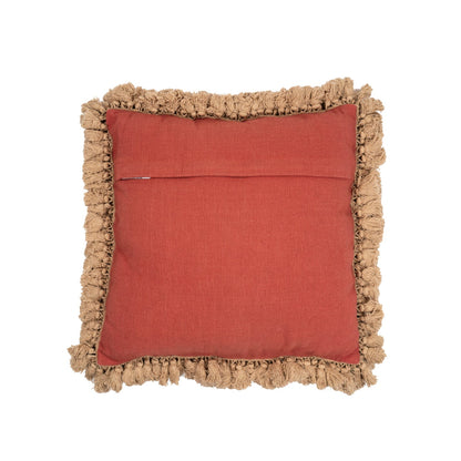 Red Square Pillow - Sirdab - Unknown
