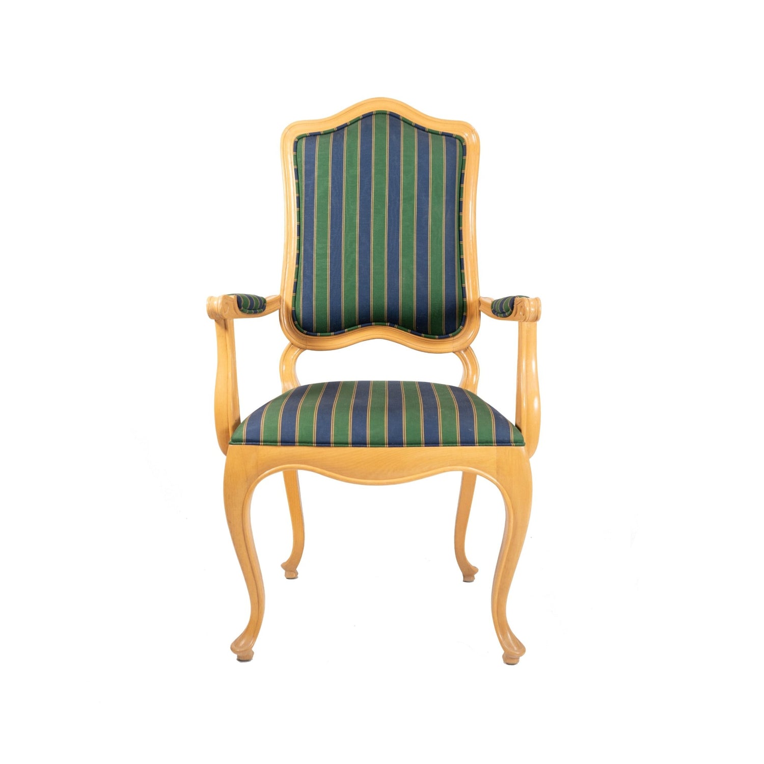 Stripped Dining Chair with Arm Rest - Sirdab - Unknown