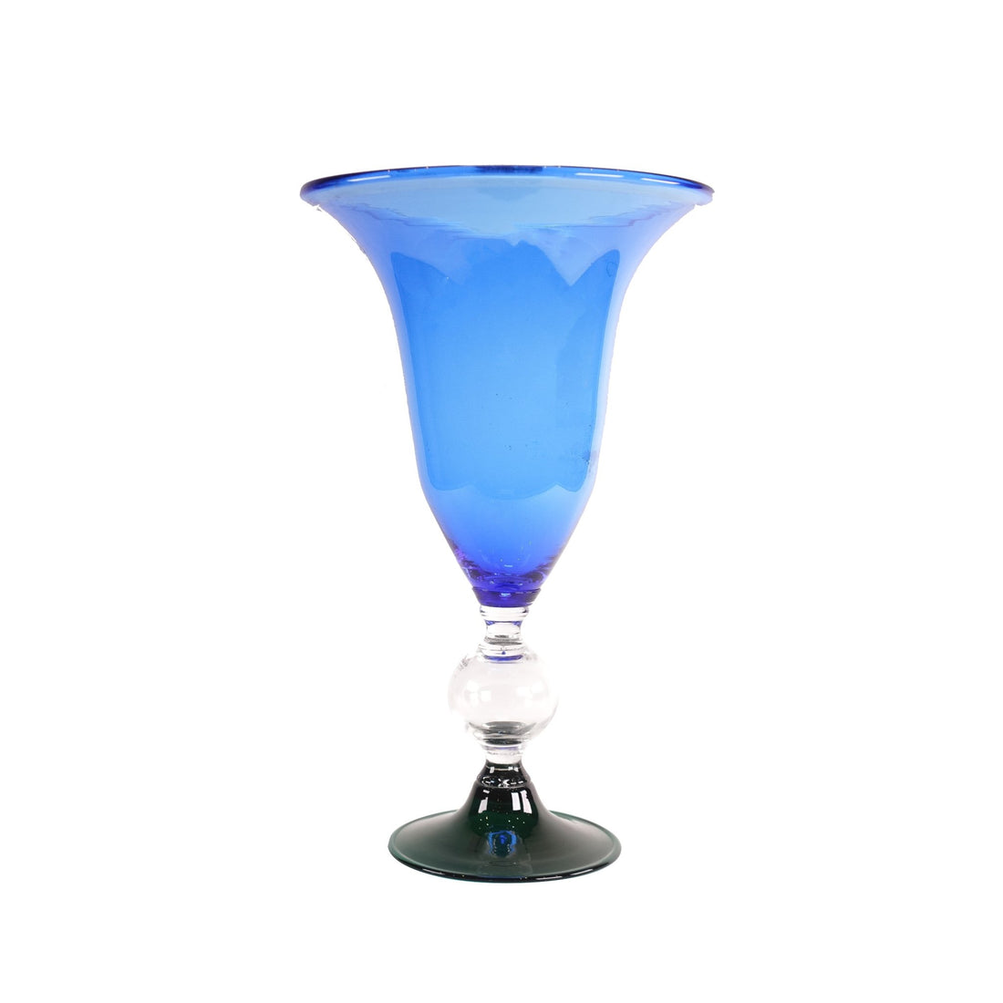 Vintage 80s Glass Vase - Sirdab - Unknown