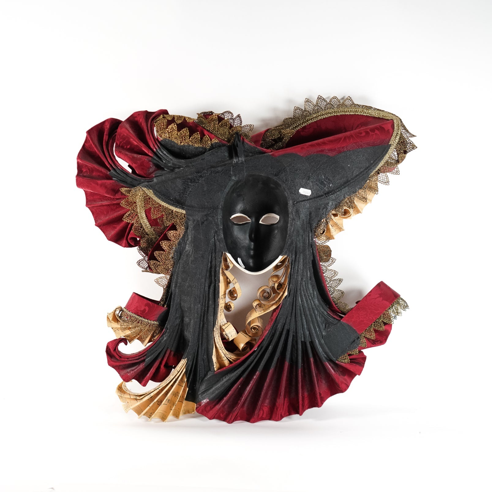 Vintage Venetian Mask Wall Mount - Sirdab - Unknown