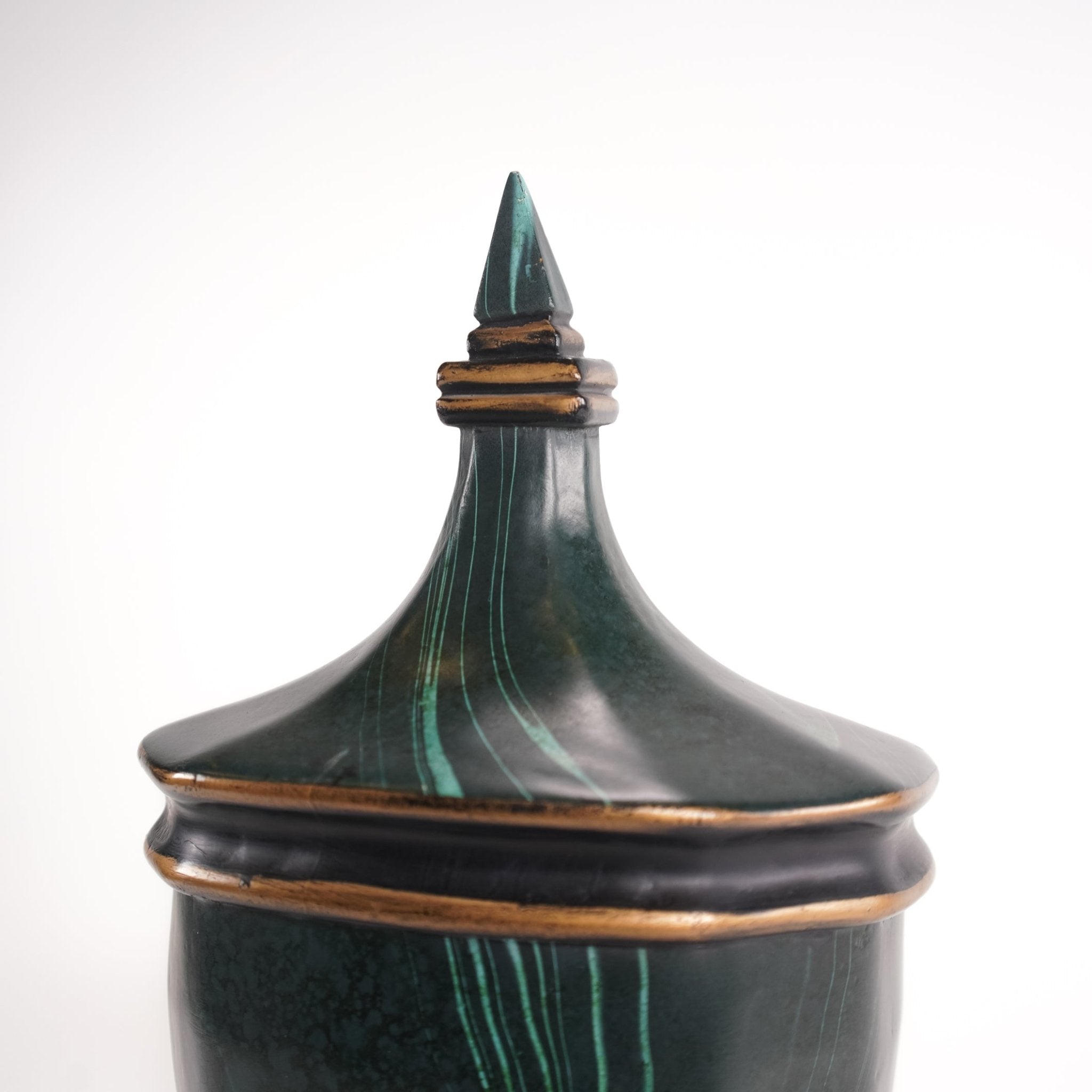 Wooden Painted Vase - Sirdab - Unknown
